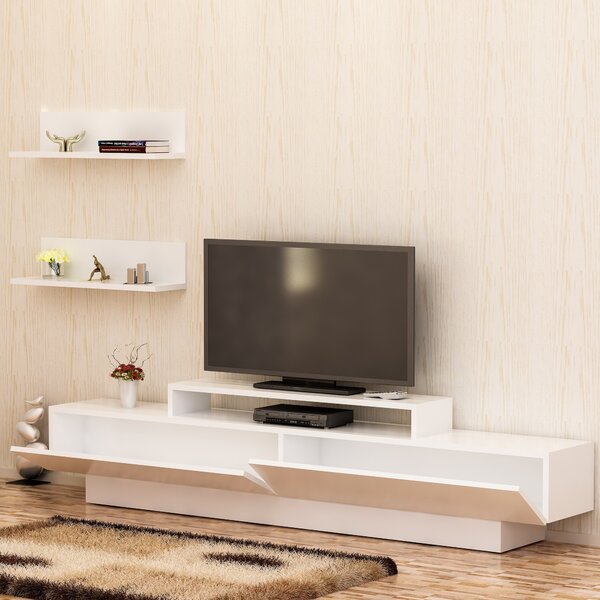 ASIR TV stolík LUCCA TV biely