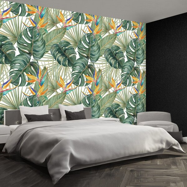 Fototapeta Vliesová Exotické rastliny 104x70 cm