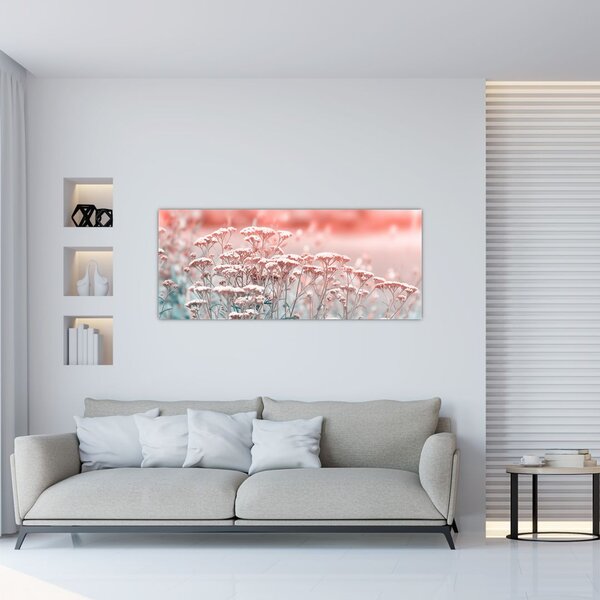 Obraz - Lúčne kvety (120x50 cm)