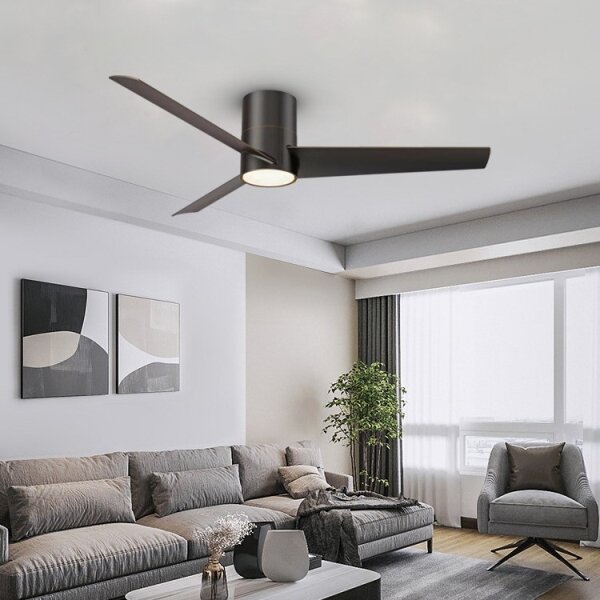 Immax NEO 07135-B-LED Stropný ventilátor FRESH 18W/230V Wi-Fi Tuya čierna +DO