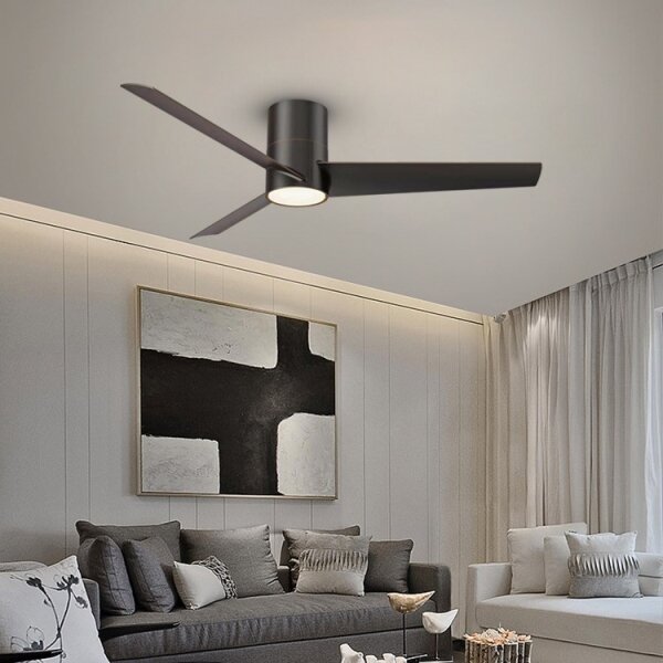 Immax NEO 07135-B-LED Stropný ventilátor FRESH 18W/230V Wi-Fi Tuya čierna +DO