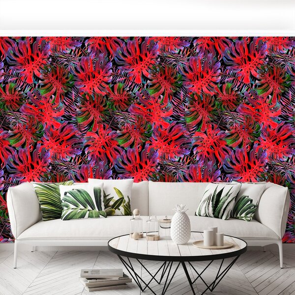 Fototapeta Vliesová Monstera deravá 250x104 cm