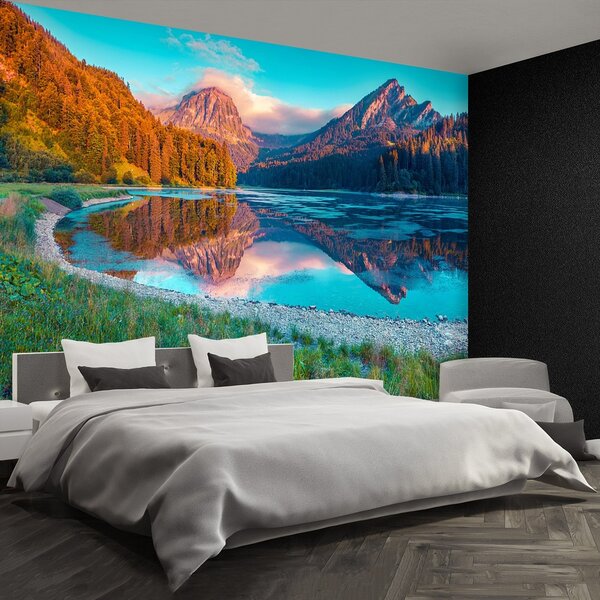 Fototapeta Vliesová Jazero obersee 152x104 cm