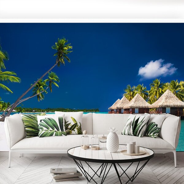 Fototapeta Vliesová Palm beach 152x104 cm