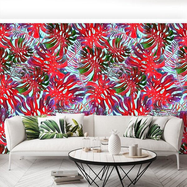 Fototapeta Vliesová Monstera deravá 250x104 cm