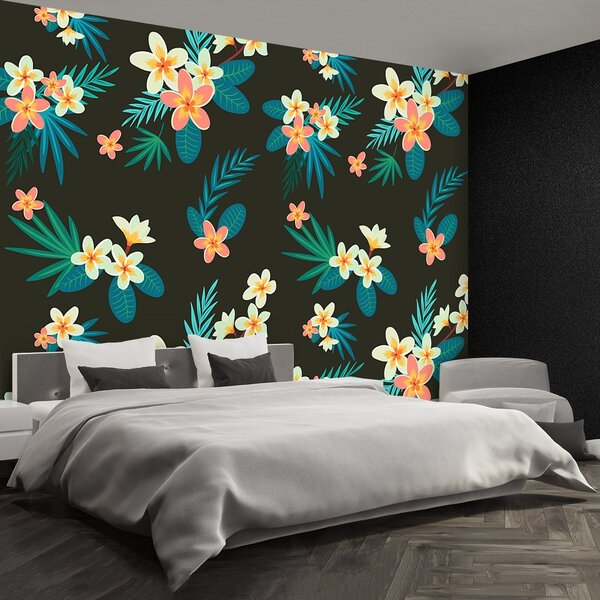 Fototapeta Vliesová Tropické kvety 152x104 cm