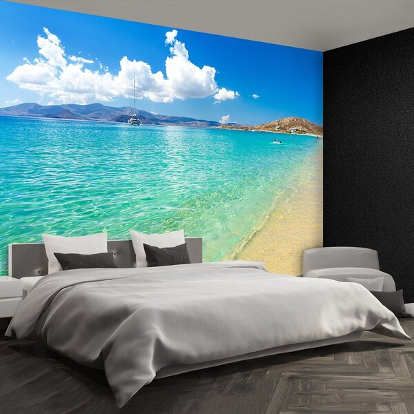 Fototapeta Vliesová Pláž grécko 152x104 cm