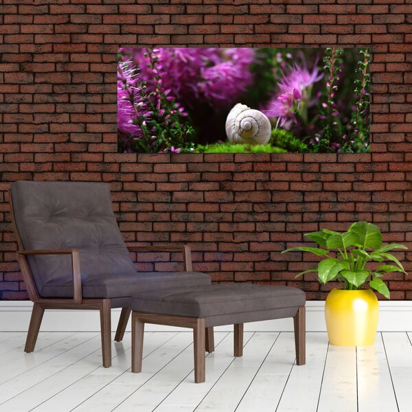 Obraz - Slimáková ulita (120x50 cm)