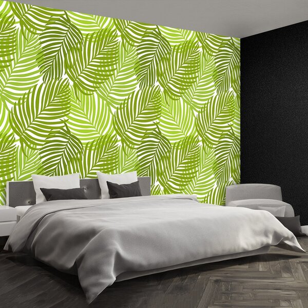 Fototapeta Vliesová Tropické listy 152x104 cm