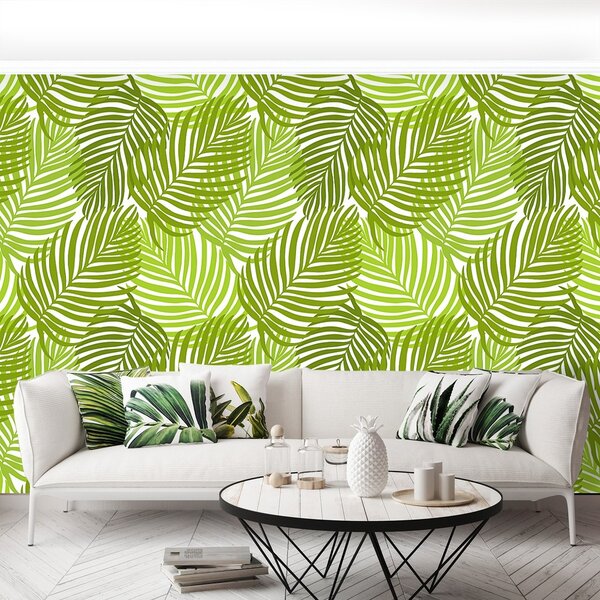 Fototapeta Vliesová Tropické listy 152x104 cm