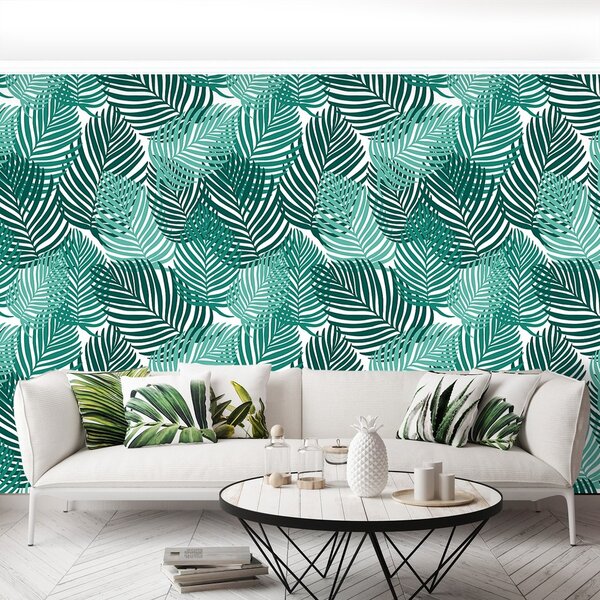 Fototapeta Vliesová Tropické listy 104x70 cm
