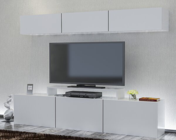 ASIR TV stolík LINE biely