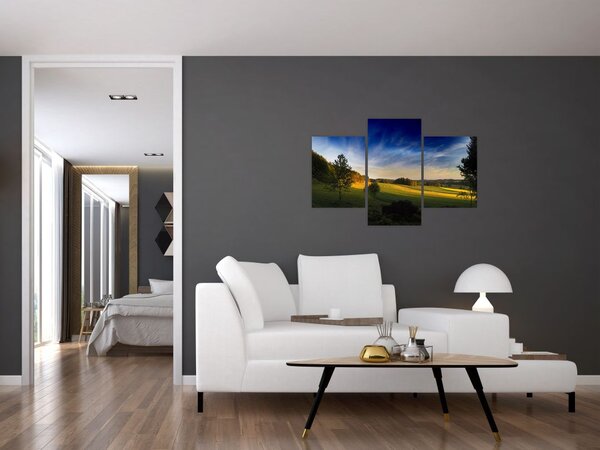 Obraz - Horská lúka (90x60 cm)