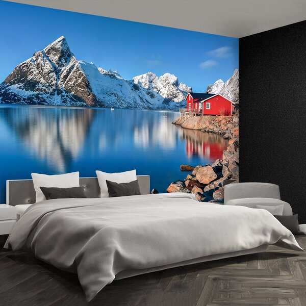 Fototapeta Vliesová Lofoten nórsko 104x70 cm