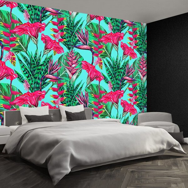 Fototapeta Vliesová Kvetinový vzor 152x104 cm
