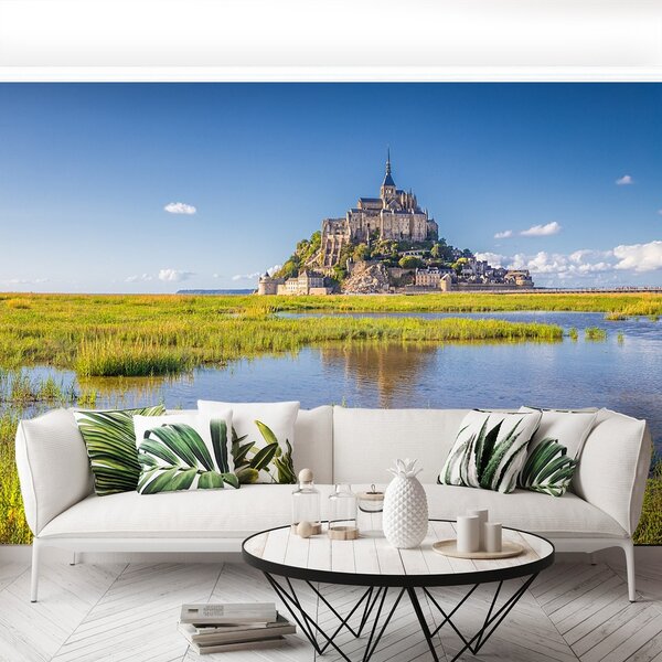 Fototapeta Vliesová Le mont saintmichel 250x104 cm