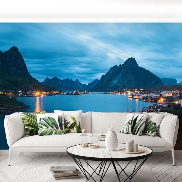 Fototapeta Vliesová Lofoten ostrovy 152x104 cm