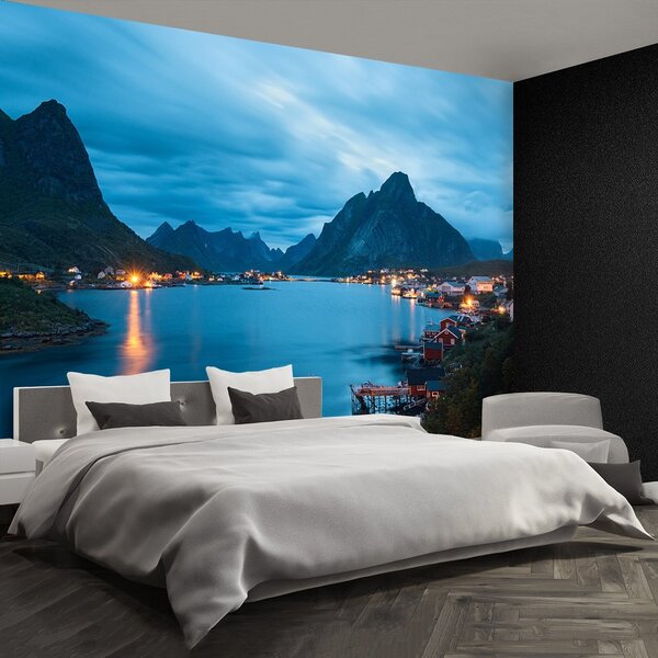 Fototapeta Vliesová Lofoten ostrovy 152x104 cm
