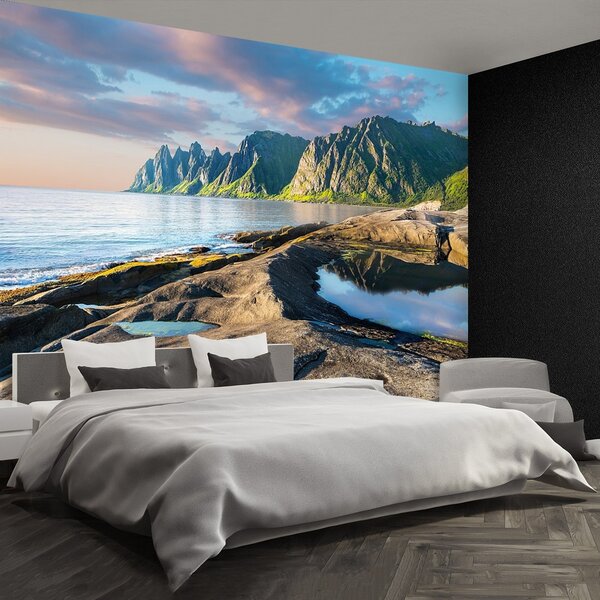 Fototapeta Vliesová Hory nórska 104x70 cm