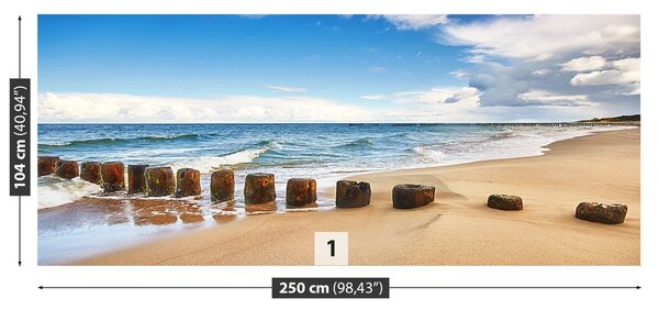 Fototapeta Vliesová Pláž 250x104 cm
