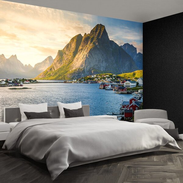 Fototapeta Vliesová Fjord nórska 152x104 cm