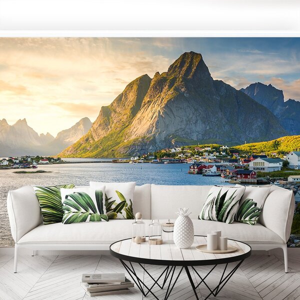 Fototapeta Vliesová Fjord nórska 152x104 cm