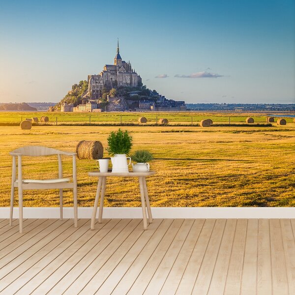 Fototapeta Vliesová Le mont saintmichel 152x104 cm