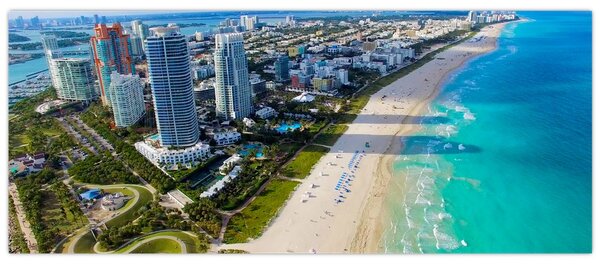 Obraz - Miami, Florida (120x50 cm)