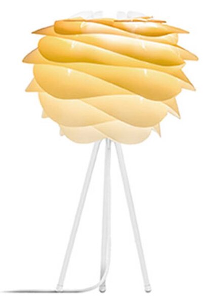 UMAGE Carmina Mini stolná lampa žltá/Tripod biely