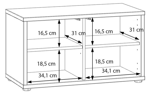LAVICA DO PREDSIENE, svetložltá, 74,5/41,5/34,9 cm Carryhome - Predsieňové programy, Online Only