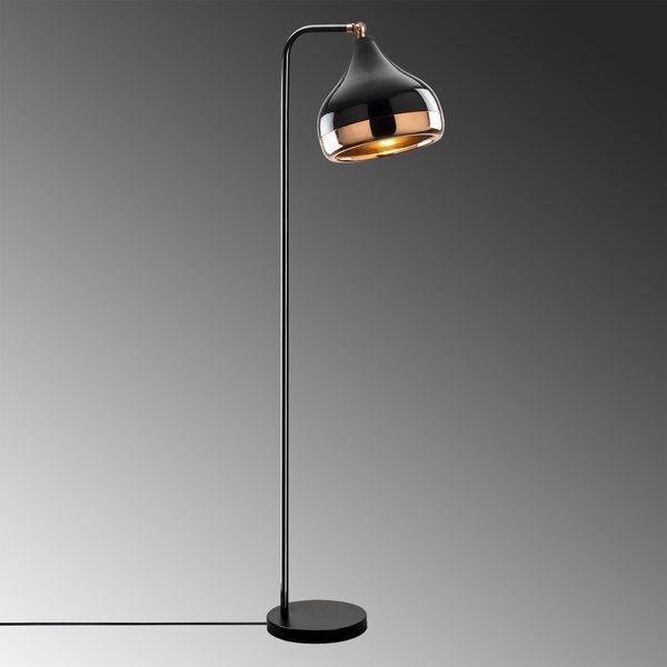 ASIR Stojacia lampa YILDO - 6906 čierna meď