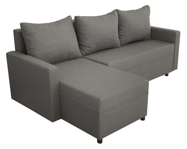 SEDACIA SÚPRAVA, textil, sivá, svetlohnedá Ti'me - Sedačky