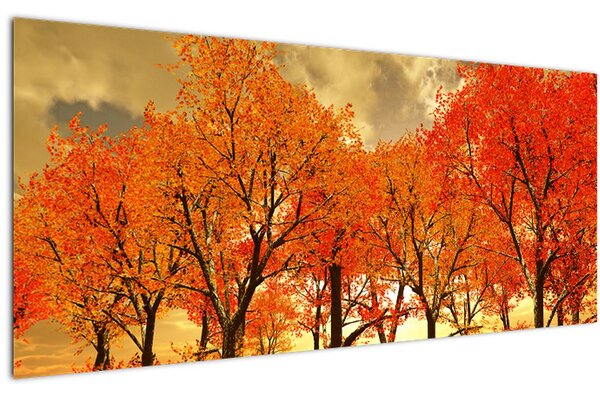 Obraz - Jeseň (120x50 cm)