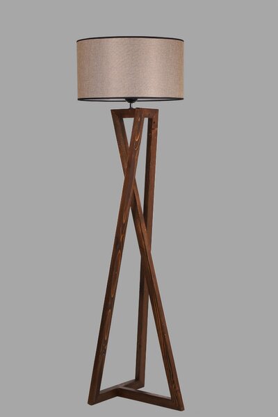 ASIR Stojacia lampa MACKA orech