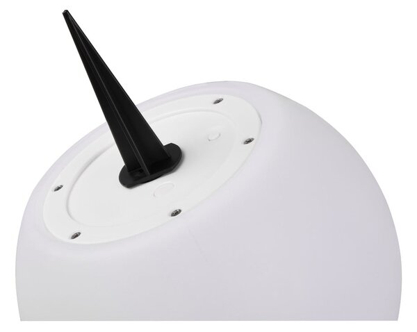 LED solárne vonkajšie svietidlo (výška 17 cm) Melo – Reality