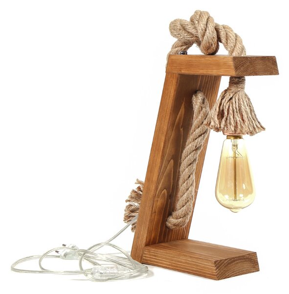 ASIR Stolná lampa KN13 hnedozlatá