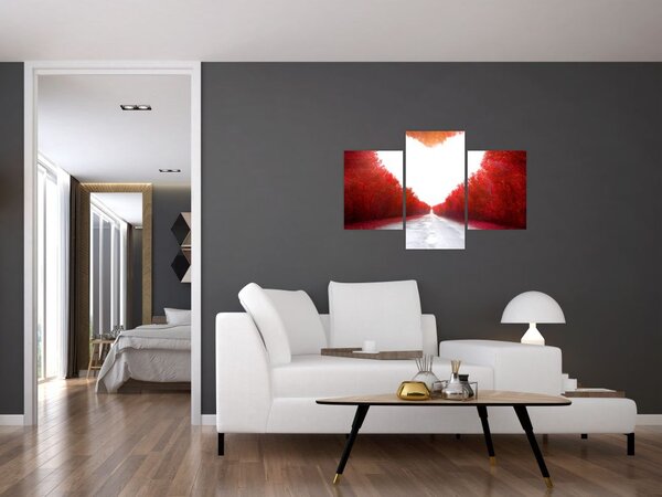 Obraz - Cesta k láske (90x60 cm)