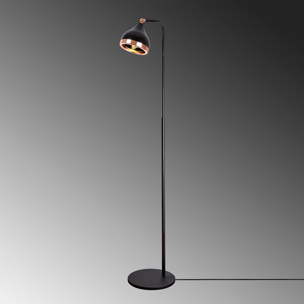 ASIR Stojacia lampa YILDO - NT - 146 čierna meď