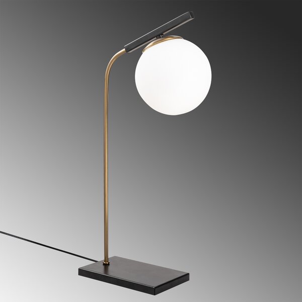 ASIR Stolná lampa YILDIZ - 4021 antická čierna