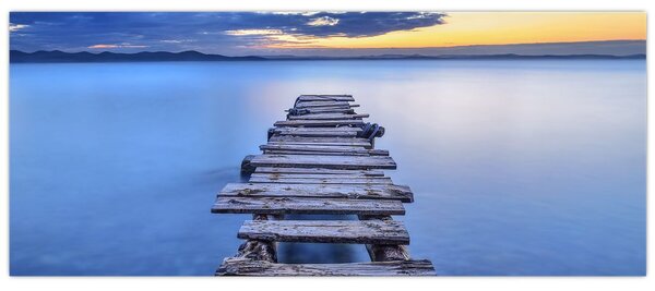Obraz - Molo, Zadar, Chorvátsko (120x50 cm)