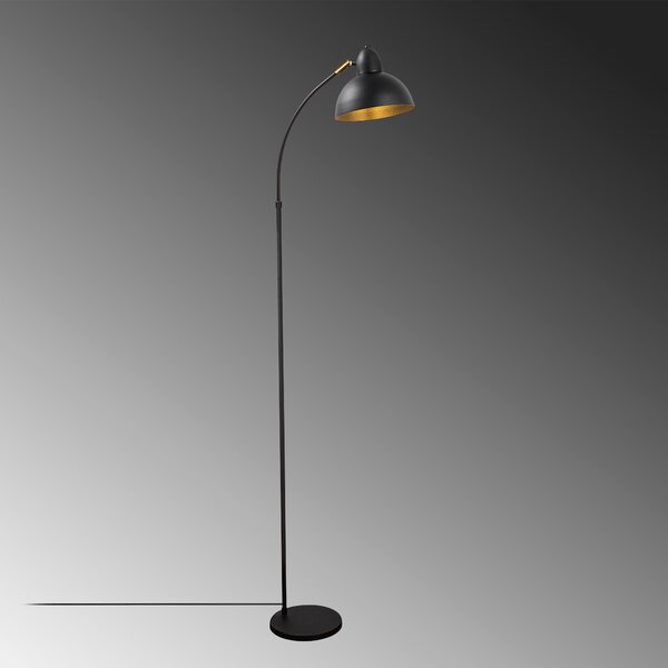 ASIR Stojacia lampa VARZAN - 10855 čierna
