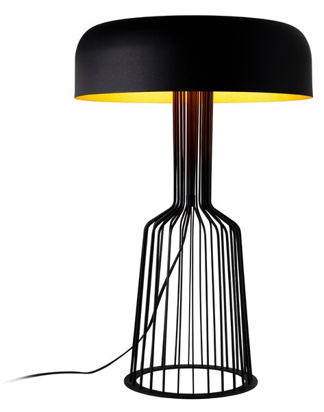 ASIR Stolná lampa FELLINI - MR-123 čierna zlatá