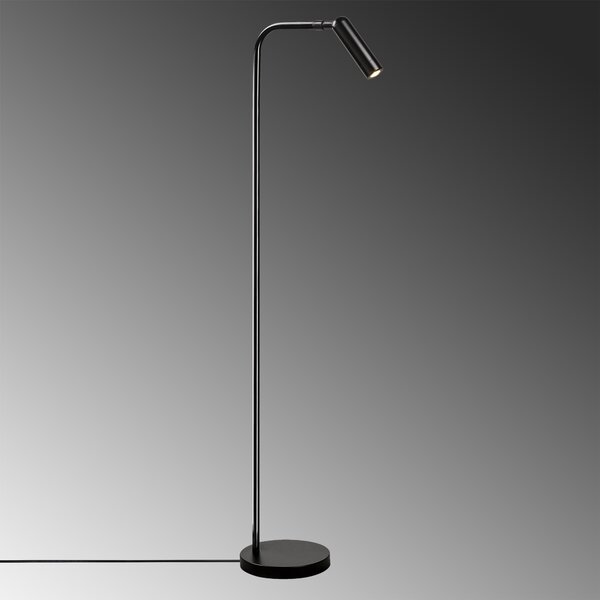 ASIR Stojacia lampa UGUR čierna