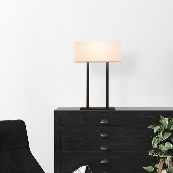 ASIR Stolná lampa SALIHINI - MR-616 biela čierna