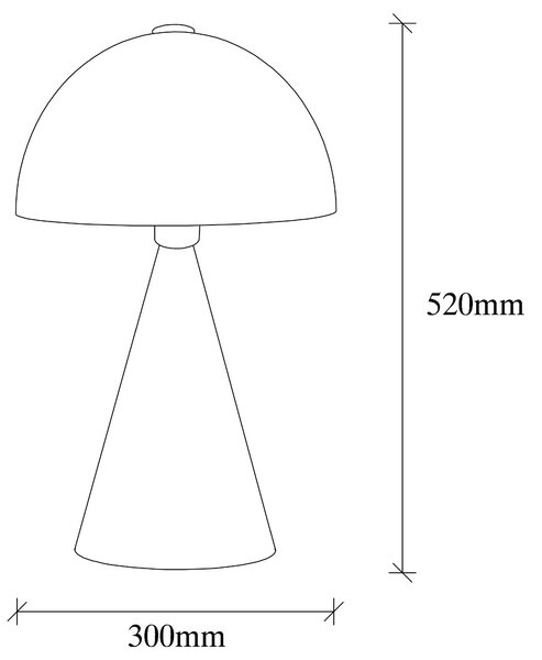ASIR Stolná lampa DODO - 5052 biela