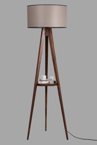 ASIR Stojacia lampa SEHBALI orech