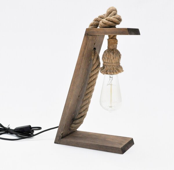 ASIR Stolná lampa PP166 orech