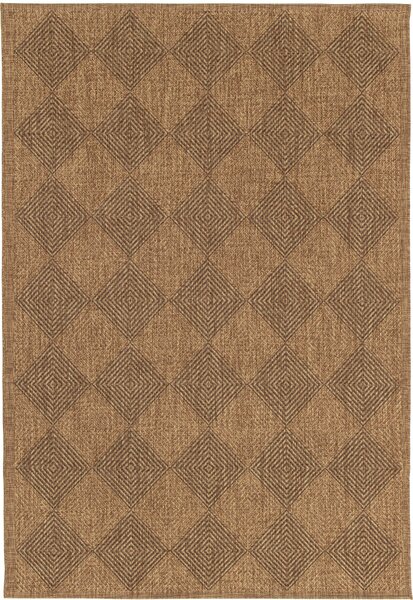Balta, Kusový koberec Jack 28811-077 - na von aj na doma, 80x150, hnedá, chodba / predsieň