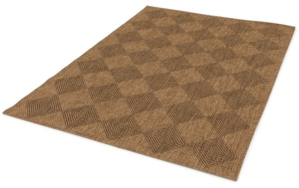 Balta, Kusový koberec Jack 28811-077 - na von aj na doma, 80x150, hnedá, chodba / predsieň