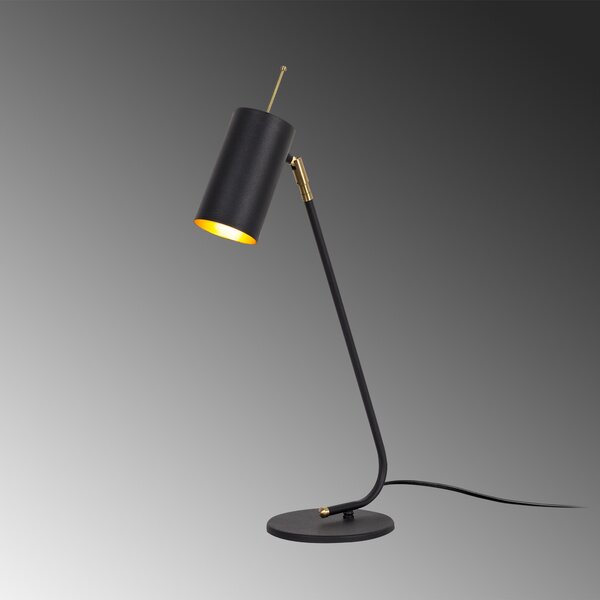 ASIR Stolná lampa SIVANI - MR-611 čierna zlatá